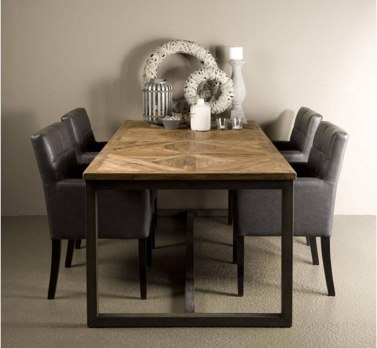 Tower Living Eettafel Mascio 220x100x78 | Teak