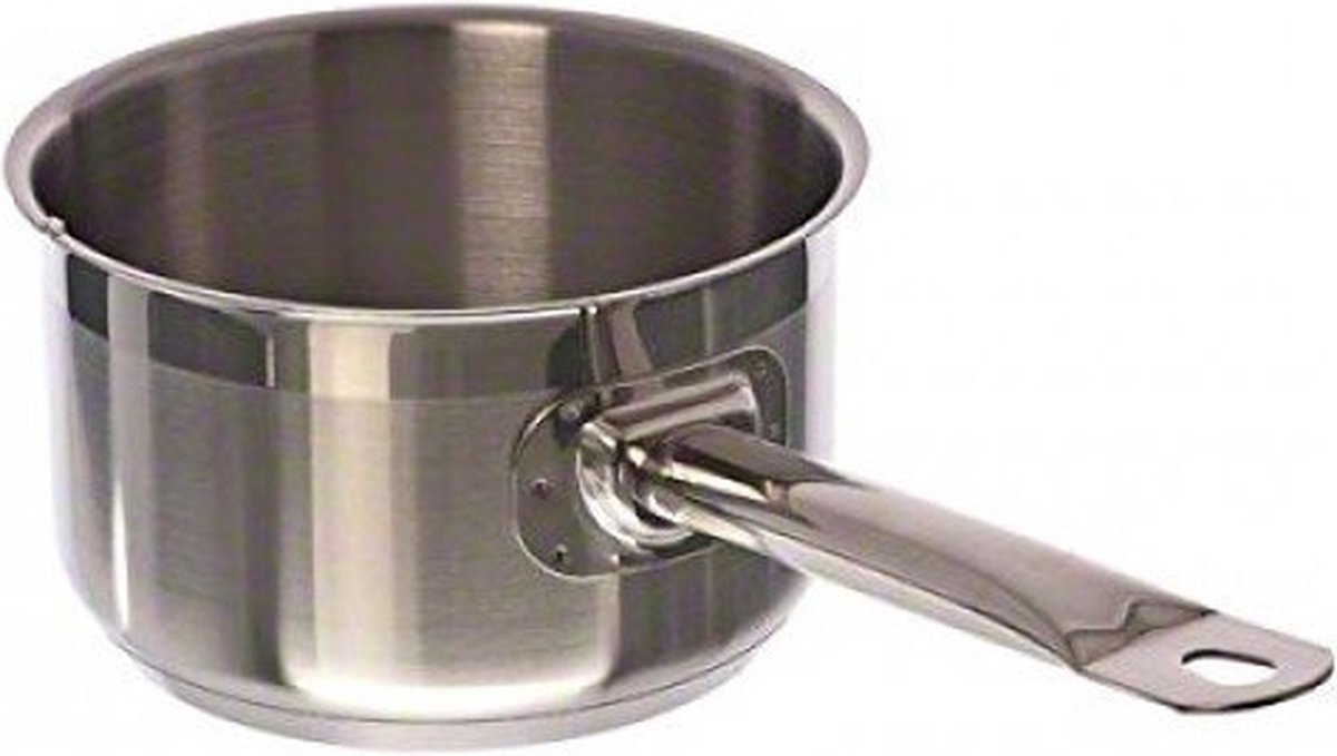 RVS Steelpan Zonder Deksel - RVS - Ø 20 cm. 2,5 Liter - Combisteel 7501.0080 - Horeca & Professioneel