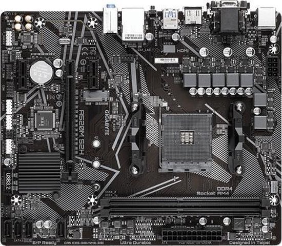 Gigabyte A520M S2H carte mère Emplacement AM4 micro ATX