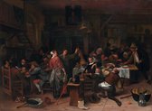 Jan Havicksz. Steen, Prinsjesdag, 1660 - 1679 op canvas, 40 X 60 CM