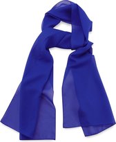 We Love Ties - Sjaal uni kobaltblauw