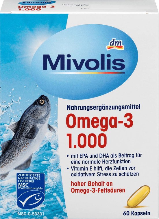 Besmettelijke ziekte barst Alaska Omega 3 Visolie - Omega-3 1000 - Omega 3 90 Capsule | bol.com