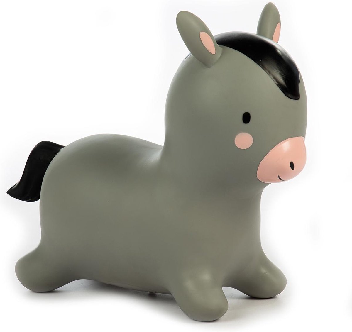 Relaxdays Chien ballon sauteur cheval avec pompe gonflable jouet jeux enfant  animaux 50 kg sans BPA