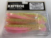 Keitech easy shiner 3.5'' lemon bub gum | Kunstaas