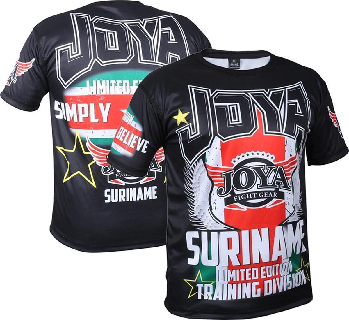 Joya T - Shirt - Suriname - Zwart - L
