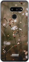 LG G8 ThinQ Hoesje Transparant TPU Case - Flower Buds #ffffff
