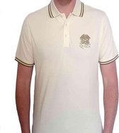 Queen Polo shirt -XL- Crest Logo Creme