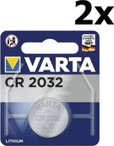 2 Stuks - Varta CR2032 230mAh 3V Professional Electronics Lithium batterij