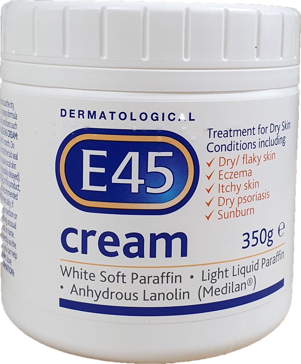 Dermatological E45 Cream 350gr bol