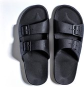 Freedom Moses "Slippers Black" Zwart - 36-37