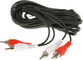 RCA kabel 2-plug->2-plug 5 meter