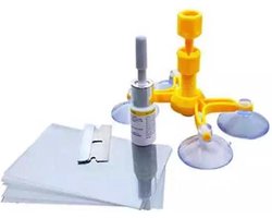 LOUZIR Professionele voorruit reparatie tool Verveloos Uitdeuken Autoruit Voorruit Reparatieset Chip Crack Auto Glass