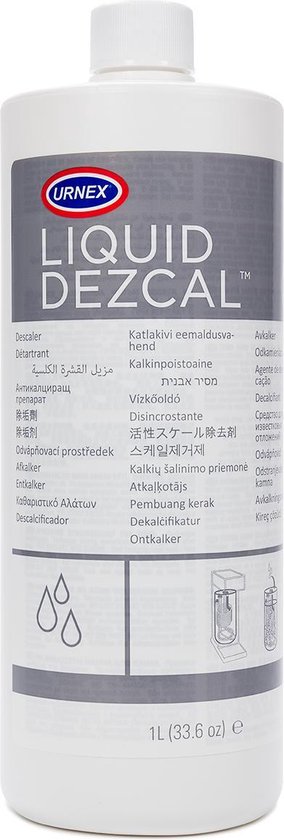 Urnex Liquid Dezcal - Vloeibare Koffiemachine Ontkalker - 1 liter