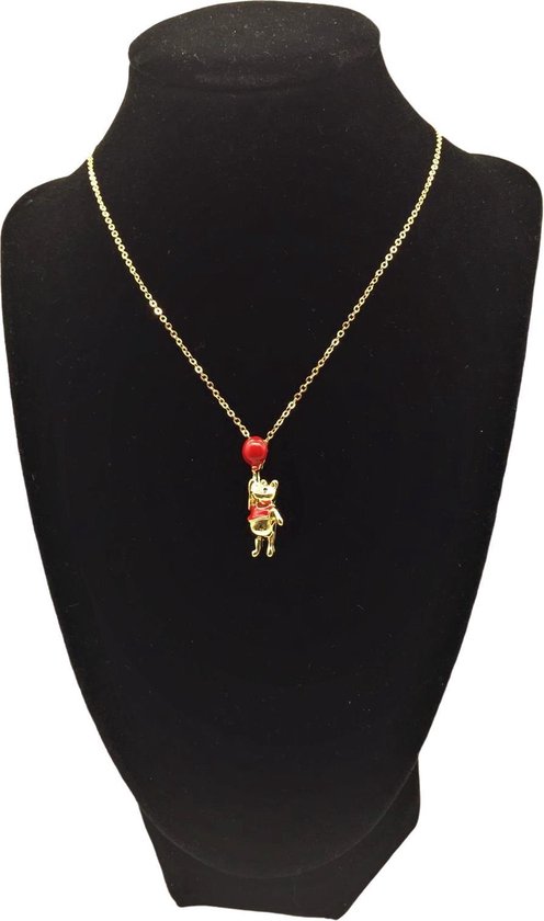 Winnie l'ourson, ballon, collier, pendentif, tigre, porcelet, bourriquet,  lapin, hibou | bol.com