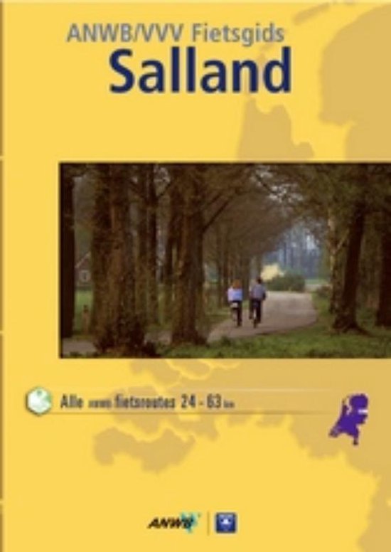 Cover van het boek 'Fietsgids Salland'