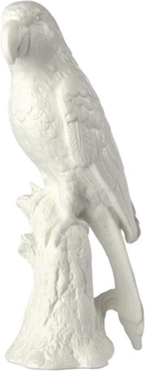 Zonnig Atticus kolonie Pols Potten Statue Parrot Woondecoratie Wit | bol.com
