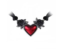 Alchemy Gothic Blood Heart Choker standaard Staal -