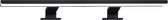 Badplaats - Spiegel verlichting - 80cm - zwart - LED spot