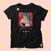 Anime Manga Egirl Cosplay Gamer Waifu Japan Otaku Geek Merchandise | Sukeban Girl Gang | Unisex Maat M