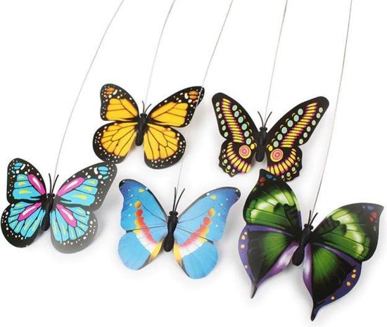Papillon flottant autour de la fleur | 360 degrés | Jeu interactif  intelligent | Joli... | bol.com
