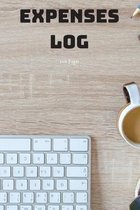 Expenses Log: 100 Pages Personal Expenses Log - 6'' x 9'' - Track spending, keep receipts and calculate expenditure - Money Tracking