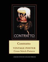 Contratto: Vintage Poster Cross Stitch Pattern