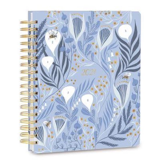 Garden Bee Wildflowers August 2020 December 2021 17Month Planner