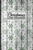Christmas Card Organizer: A 6 Year Address Record Book