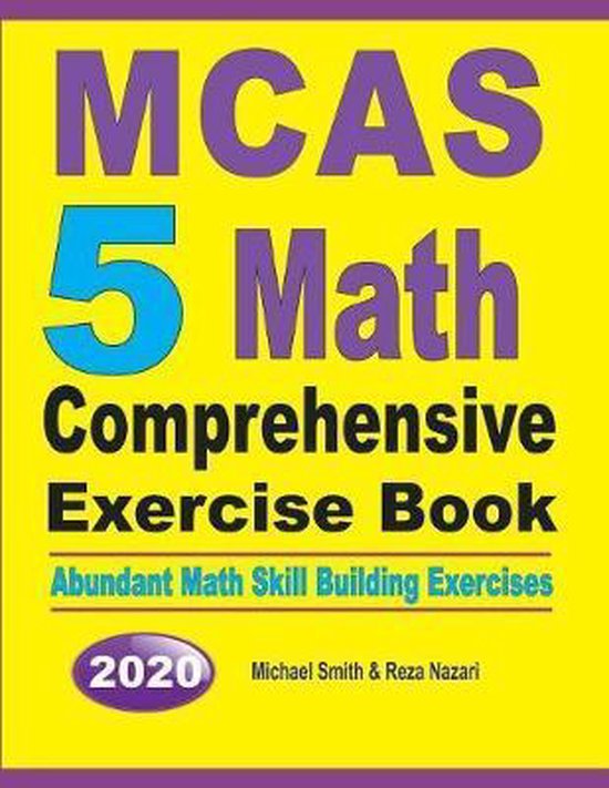 MCAS 5 Math Comprehensive Exercise Book - cover
