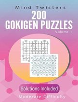 200 Gokigen Puzzles - Mind Twisters - Moderate Difficulty - Volume 1