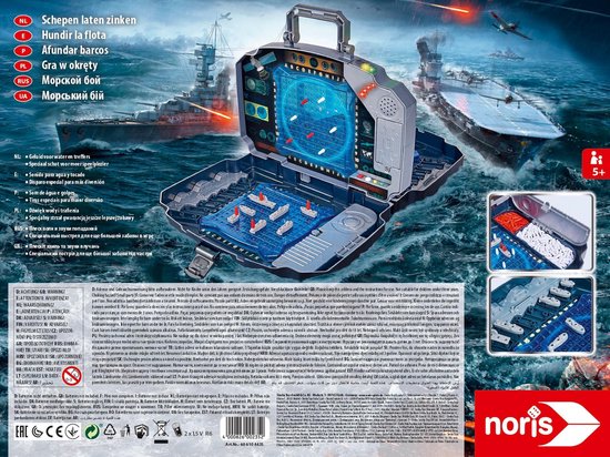 Thumbnail van een extra afbeelding van het spel Noris - Zeeslag met licht en geluid