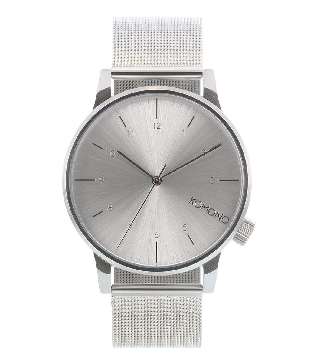 Komono Polshorloge Winston Royale Zilver W2350 ⌀ 42 mm - Mesh