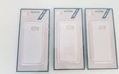 Telefoonhoesje doorzichtig/wit 3 stuks Samsung Galaxy S6