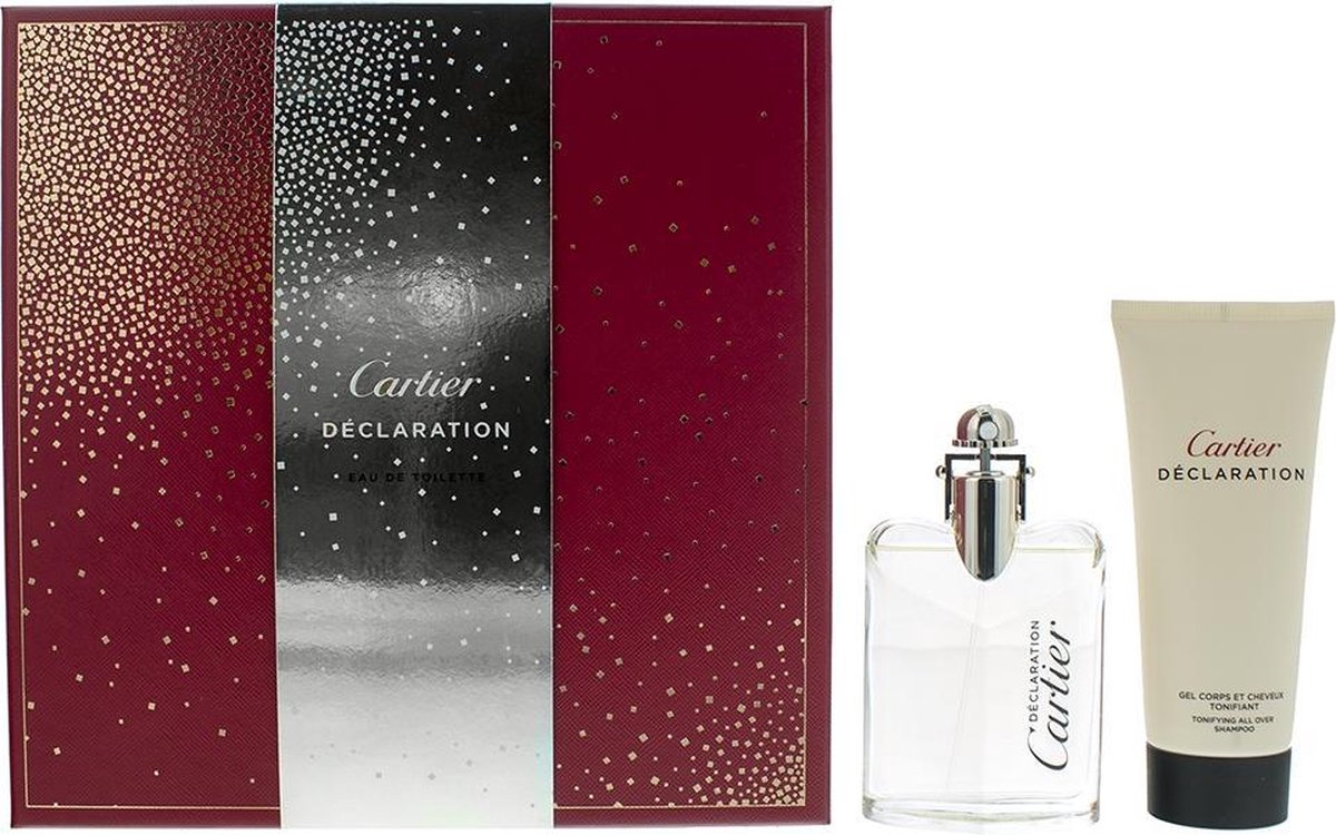 Cartier Declaration Giftset 50 ml Eau De Toilette + 100 ml Douchegel voor  mannen | bol