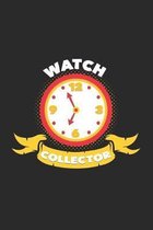 watch collector: 6x9 Collecting - blank with numbers paper - notebook - notes