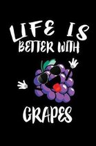 Life Is Better With Grapes: Animal Nature Collection