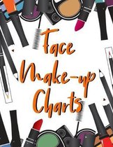 Face Make-Up Charts: Perfect tool for MUA's, Cos Players and anyone looking to create a specific facial look