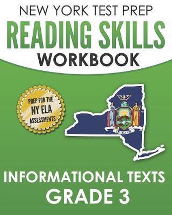 NEW YORK TEST PREP Reading Skills Workbook Informational Tex ... - cover