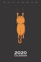 Scratching Cat (hanging at this book) Calendar 2020