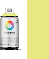 MTN Licht geelgroen waterbasis spuitverf - 300ml lage druk en matte afwerking