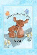 River Letters to My Baby Boy: Personalized Baby Journal