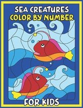 Sea Creatures Color By Number for Kids