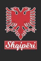 Albania Shqiperi: Dot matrix notebook for the journal or diary for women and men