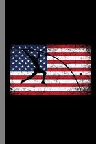 Pole Vault Flag: Jumping Gift For Acrobats (6''x9'') Lined Notebook To Write In