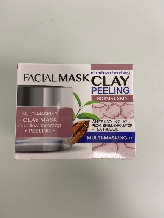 Facial clay mask | bol.com