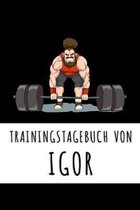 Trainingstagebuch von Igor: Personalisierter Tagesplaner f�r dein Fitness- und Krafttraining im Fitnessstudio oder Zuhause