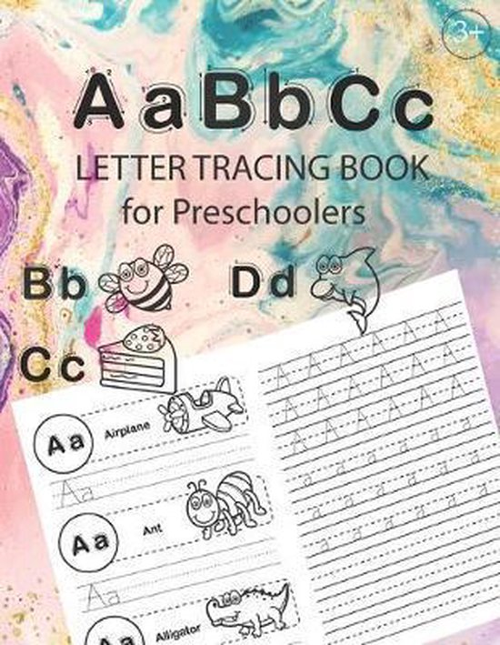 ABC Letter Tracing Book for Preschoolers - cover