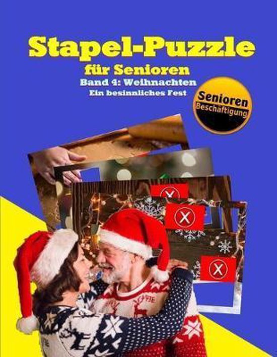 Stapelspiel - Seniorenarbeit- Stapel-Puzzle für Senioren - cover