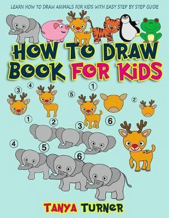 How to Draw Book for Kids Learn How to Draw Animals for Kids with Easy