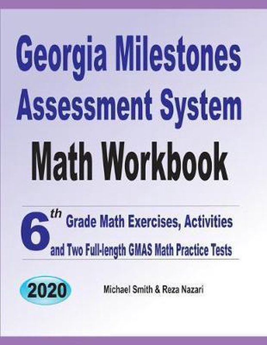 Georgia Milestones Assessment System Math Workbook - cover